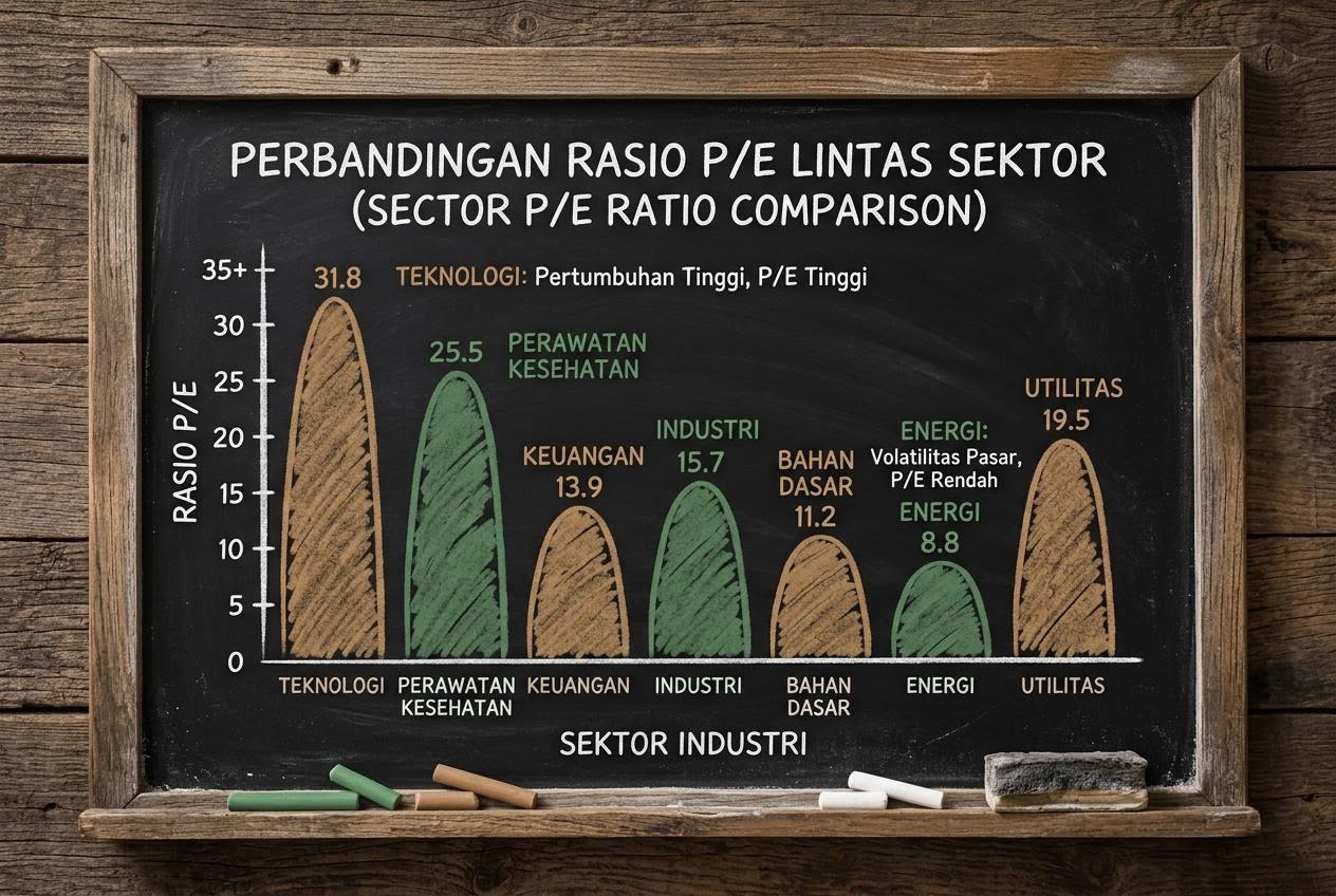 Riset rasio Price Earning